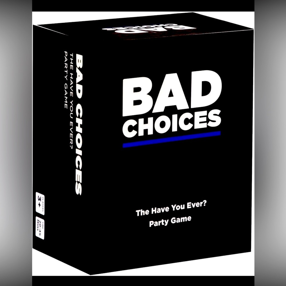 BAD CHOICES - The Have You Ever? Adult Party Game. $25 + Shipping